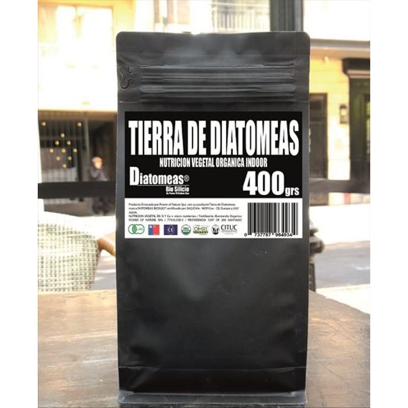 GENERICO - Tierra De Diatomeas Bolsa 400 Grs Certificada