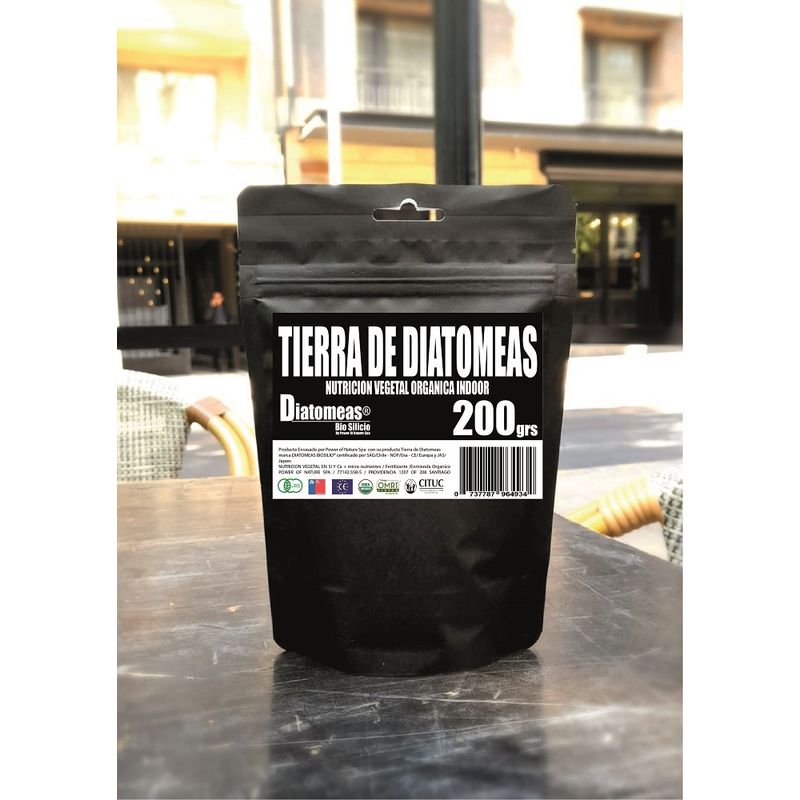 GENERICO - Tierra De Diatomeas Bolsa 200 Grs Certificada