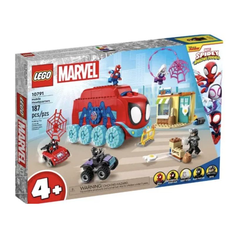 LEGO - Lego Spiderman Base Movil Del Equipo Spidey 10791