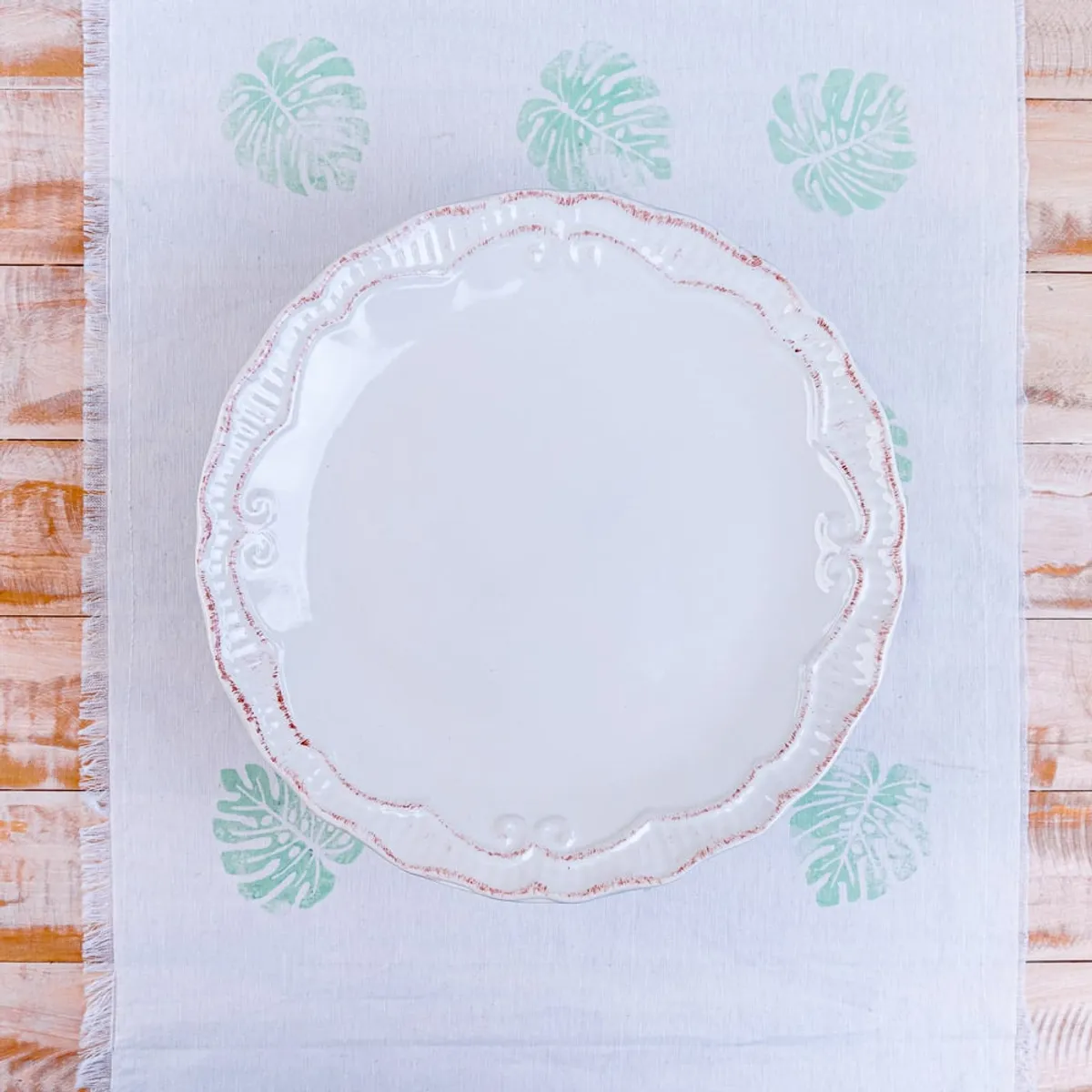 GENERICO - Plato Entrada Provenzal Vintage Beige