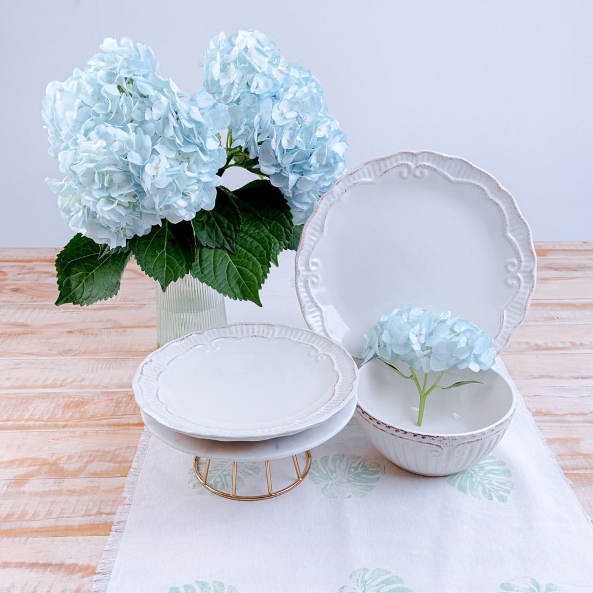 GENERICO - Plato Entrada Provenzal Vintage Beige