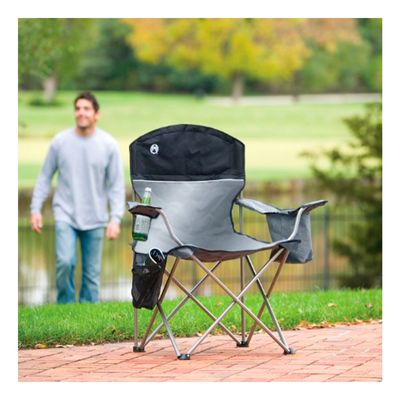 Imagen 2 del producto Silla Plegable Cooler Quad Gris