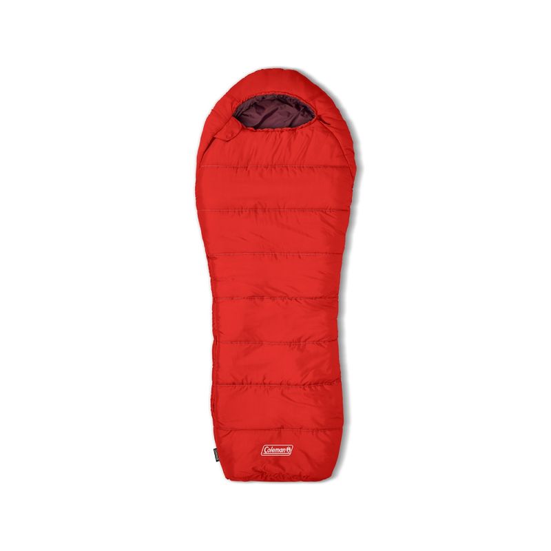 COLEMAN - Saco de Dormir Coleman 4 Grados Tidelands Momia Rojo