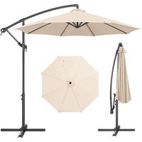 Quitasol Lateral 3 mt ajustable y impermeable para jardín