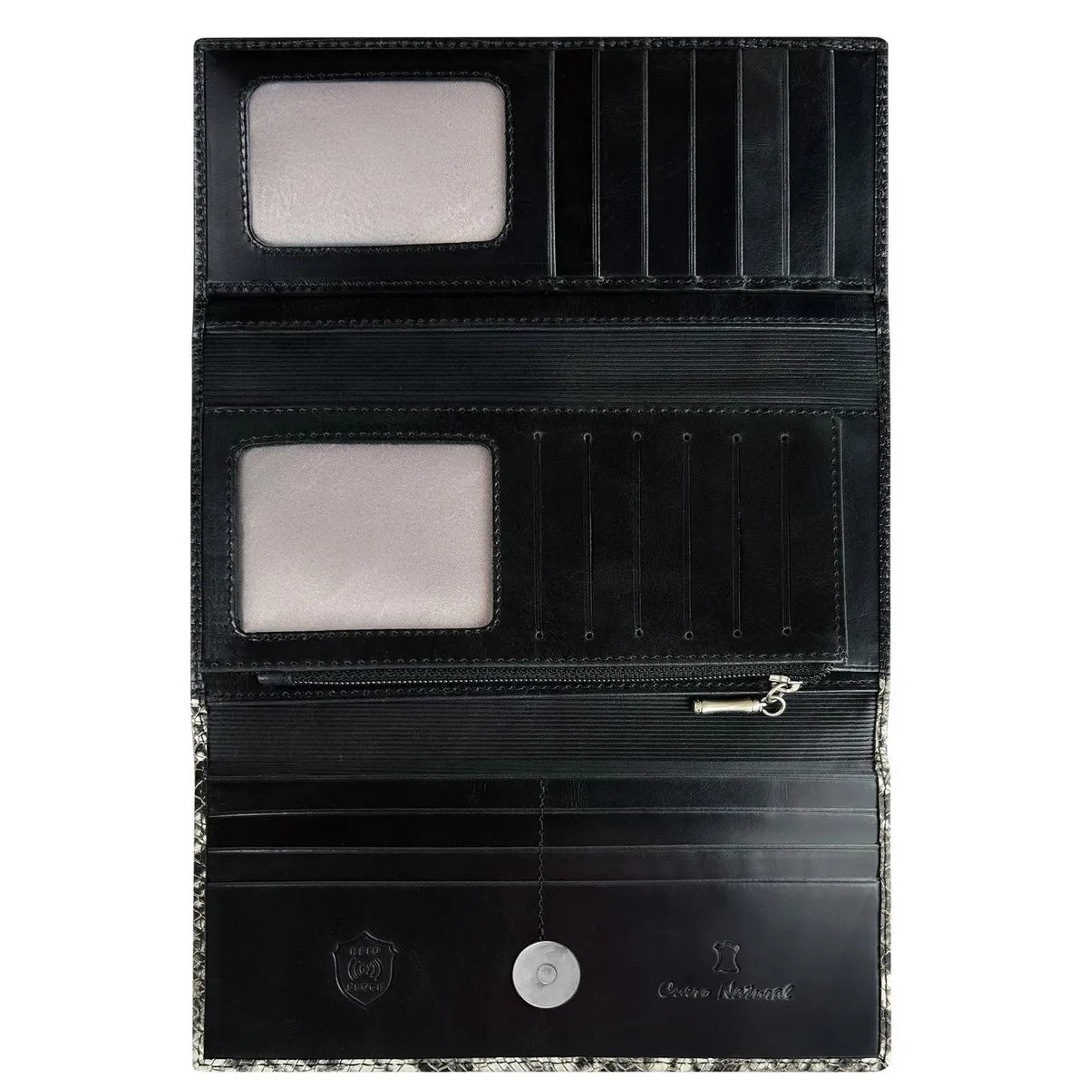 MIURA - Billetera Mujer Miura Mod Giulia  Cuero Natural 