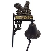 Campana vintage diseño gallo
