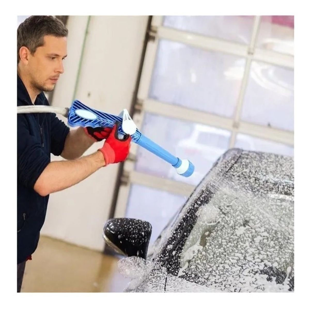 GENERICO - Pistola Pulverizadora Agua Jabón Presión Ez Jet Water Cannon