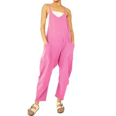 TIOZONEY - Mono Ancho con Tiras para Mujer
