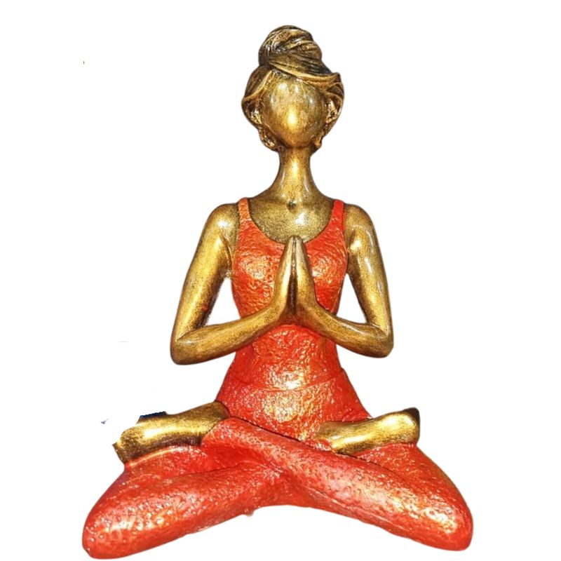 GENERICO - FIGURA YOGA MUJER VARIADOS COLORES