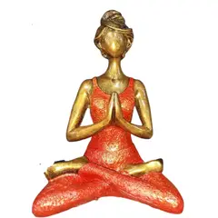 GENERICO - FIGURA YOGA MUJER VARIADOS COLORES