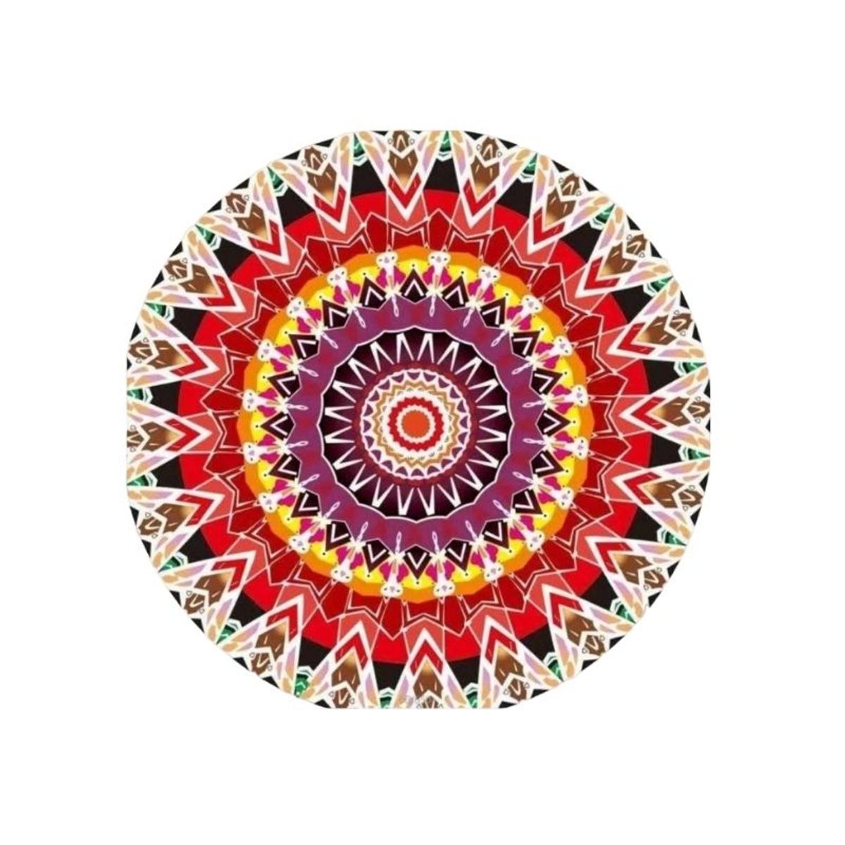 GENERICO - Toallas Verano De Playa Redondas De Diseños 150x150cm