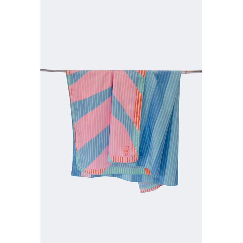 PLOC - Toalla Reversible Ploc XL Familiar Alga Rosada Ecofriendly