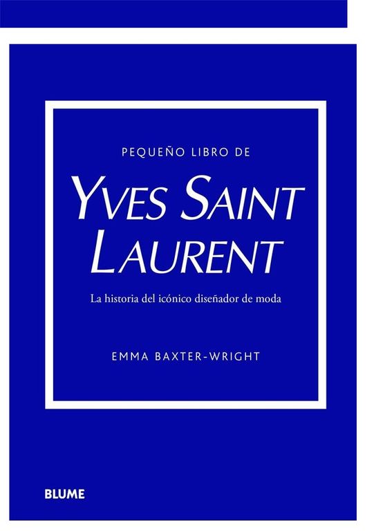 Pequeno Libro De Yves Saint Laurent