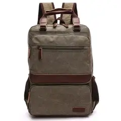 GENERICO - Mochila de lona colorado