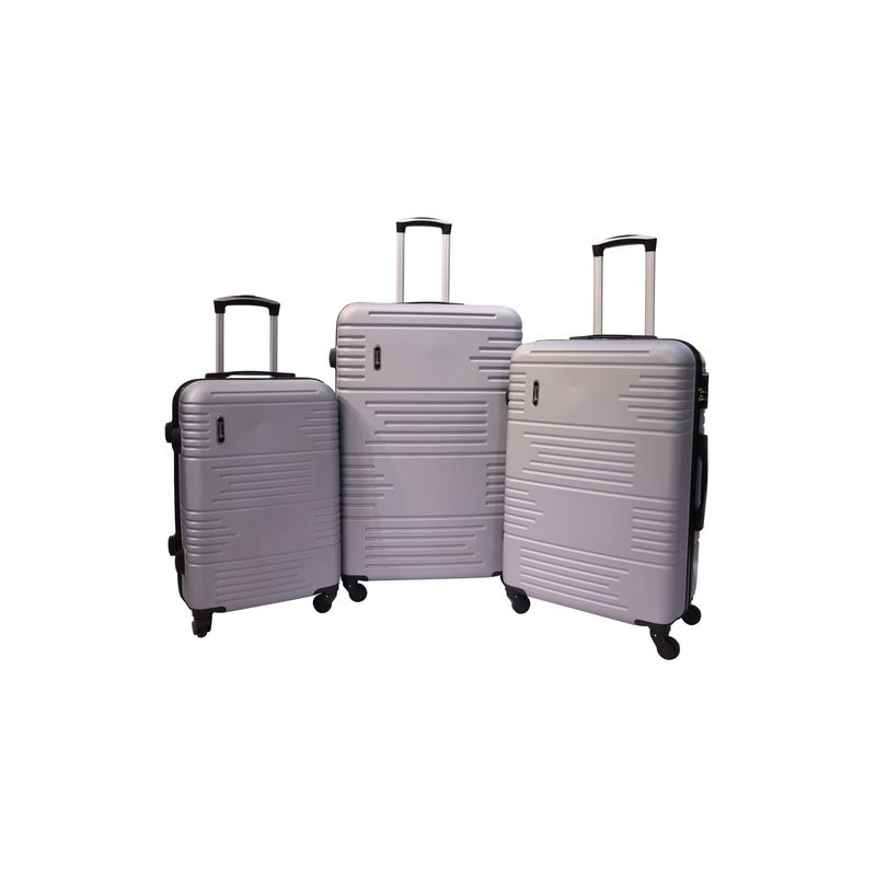 DANICOLLE - Pack Maleta ABS Equalicer Gris DANICOLLE