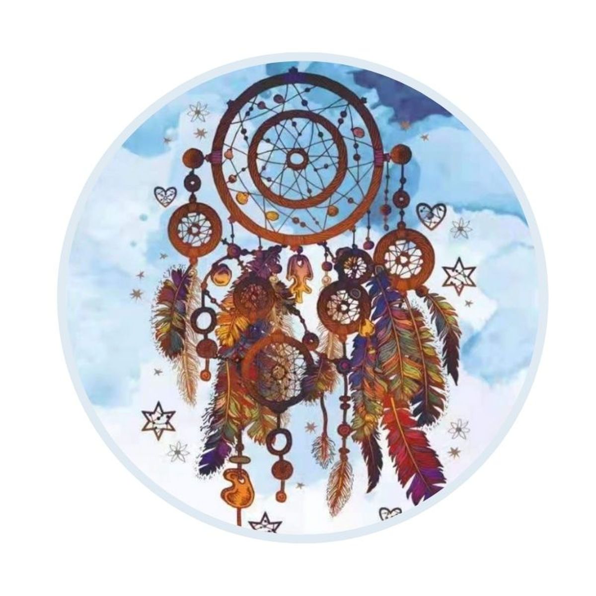 GENERICO - Toallas Verano De Playa Redondas De Diseños 150x150cm