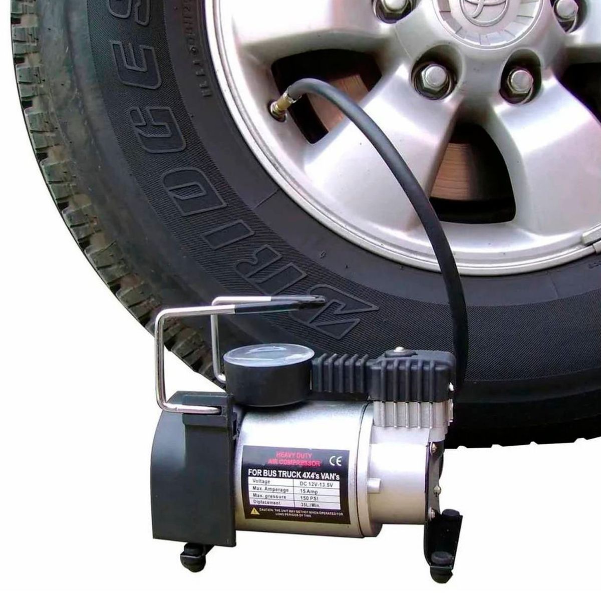 CALGARY - Compresor de Aire Portatil Mini CalgaryHD-023 12V 150PSI