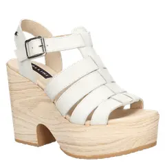 POLLINI - Sandalia Casual Blanco