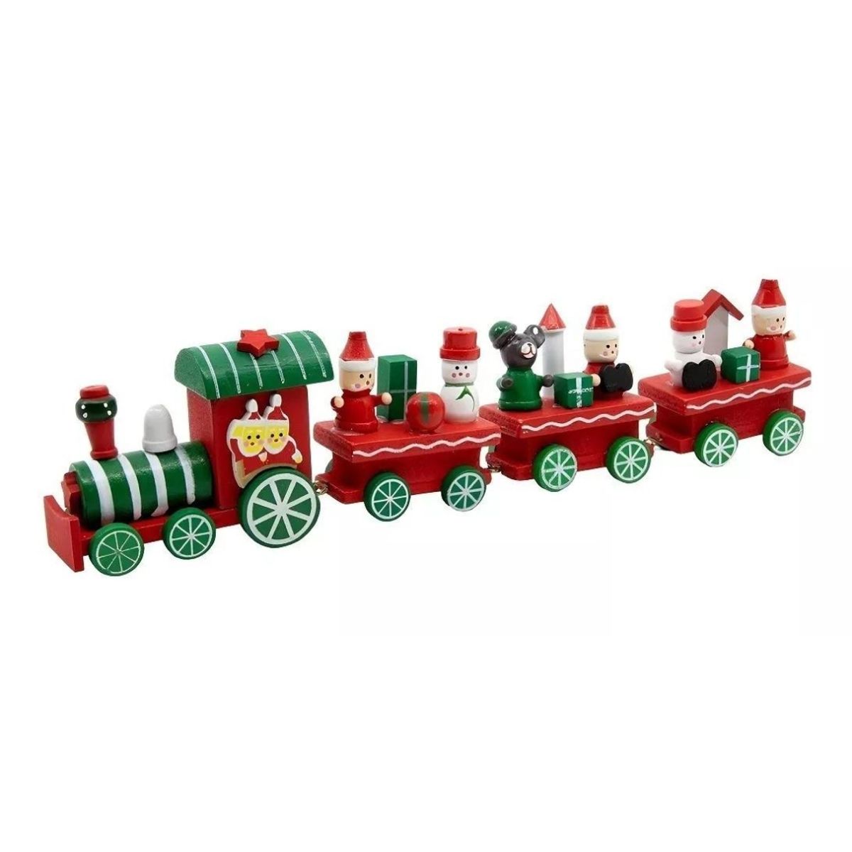 GENERICO - Tren Navidad Decoracion Navideña Adorno Arbol Navidad 24 Cm