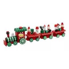 GENERICO - Tren Navidad Decoracion Navideña Adorno Arbol Navidad 24 Cm