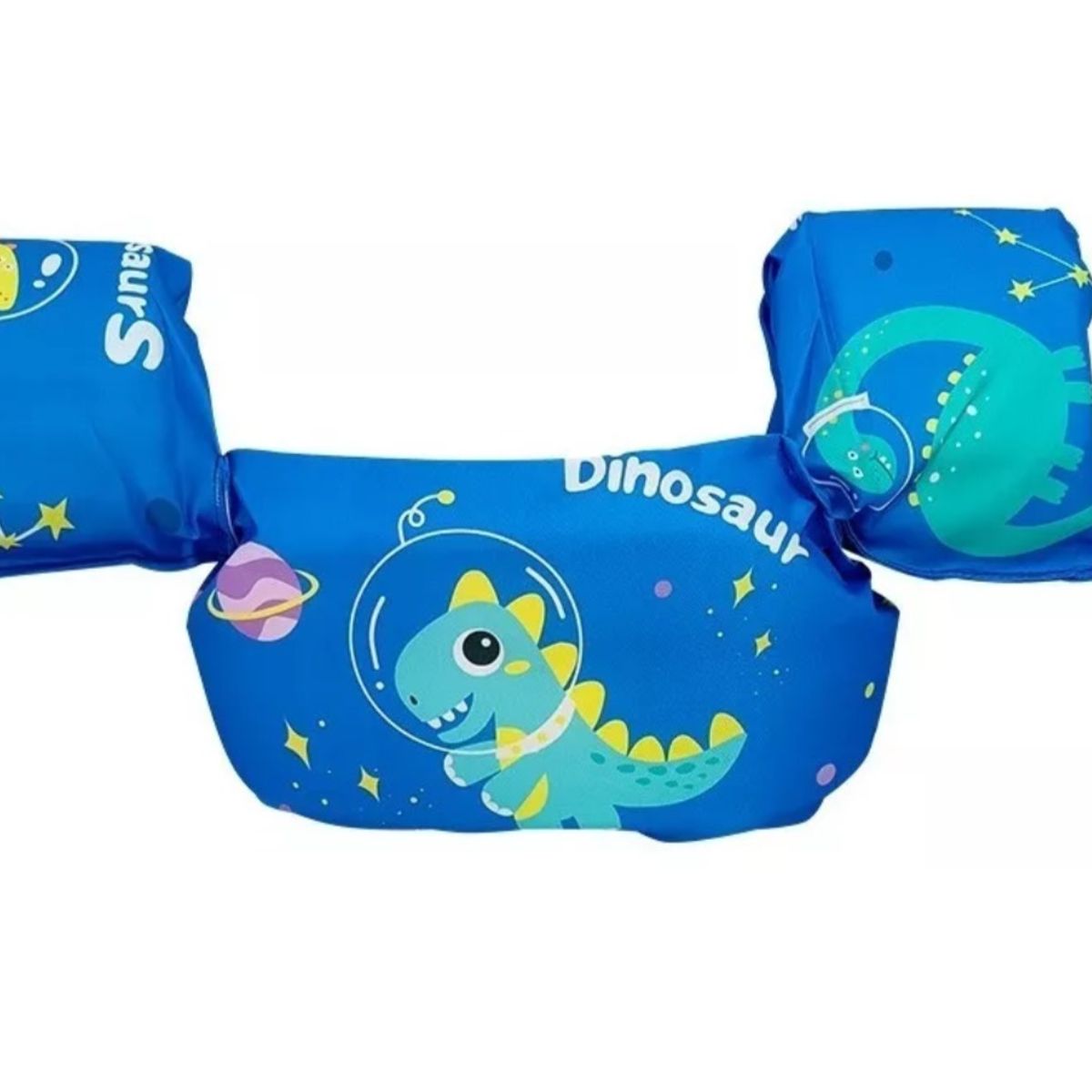GENERICO - Flotador Con Alitas Niño Dino Astronauta Chaleco 2 A 6 Años