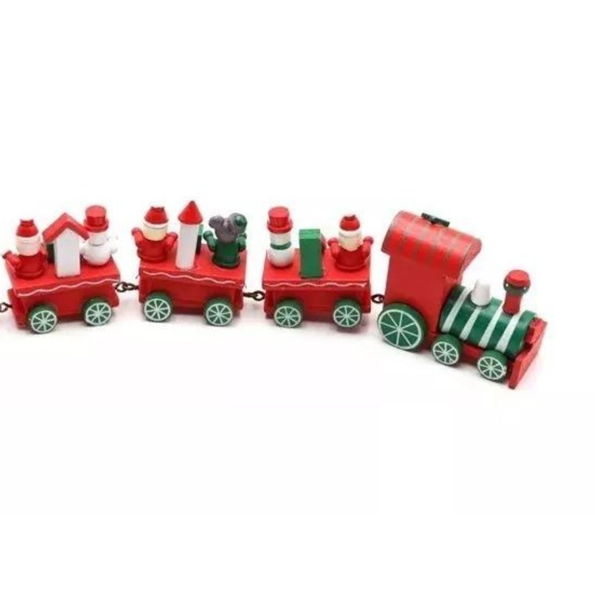 GENERICO - Tren Navidad Decoracion Navideña Adorno Arbol Navidad 24 Cm