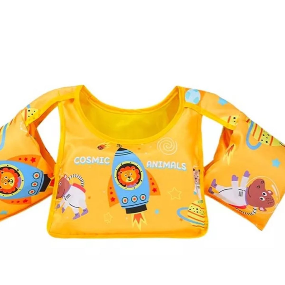 GENERICO - Chaleco Flotador Cohete Leon Niños 4 A 8 Años Piscina Verano