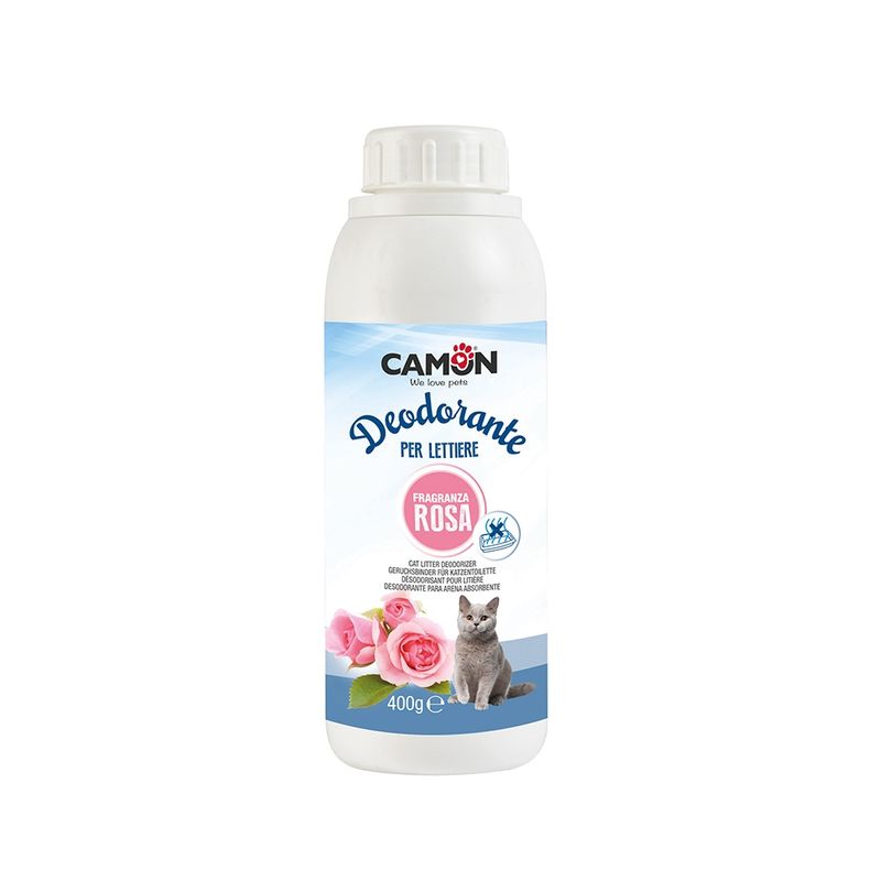CAMON - Desodorante Sanitario Camon para Gatos Rosa 400gr