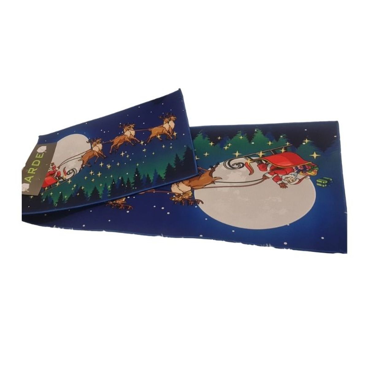 GENERICO - Set de alfombra para cocina Con bajada de Cama Navideña