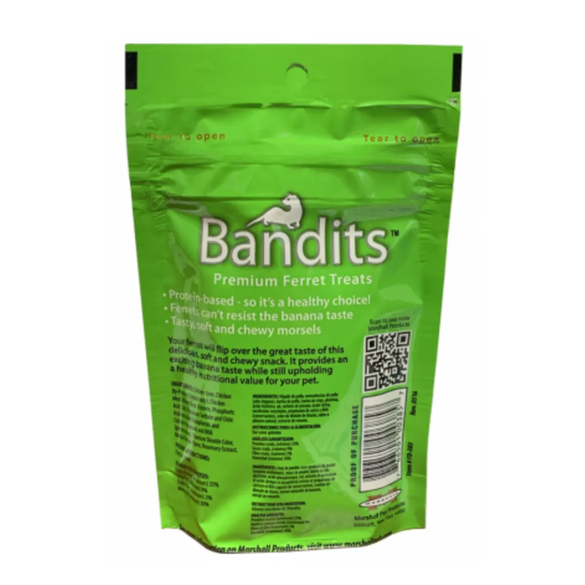 MARSHALL - Snack Marshall para Huron Bandits Banana 85gr