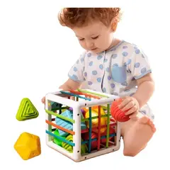 GENERICO - Juego De Encaje Y Descubrimiento Didáctico Bebe