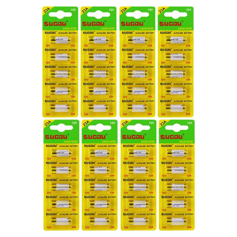 GENERICO - Pack 40 Pilas 23a Alkaline Battery 12v A23