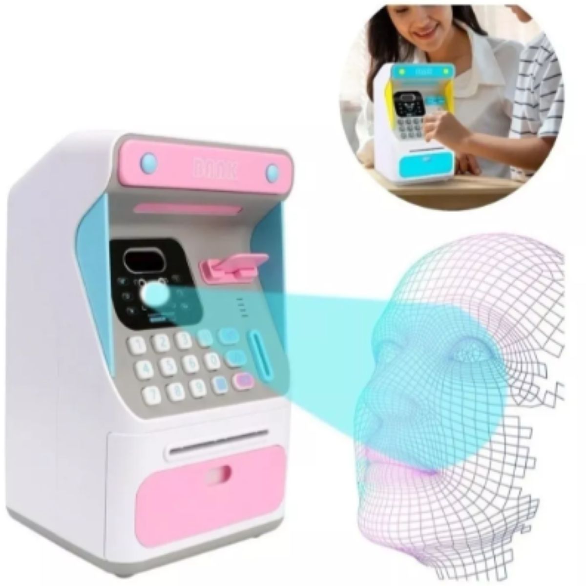 GENERICO - Alcancía Mini Cajero Automático Juguete Infantil Ahorro r
