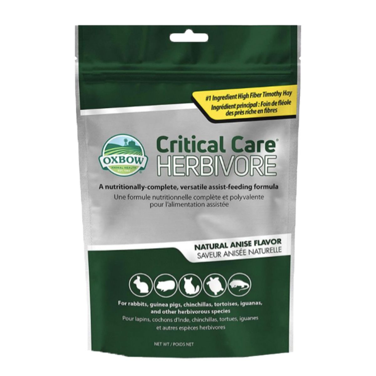 OXBOW - Alimento Recuperación Oxbow Critical Care Man-Ban141gr