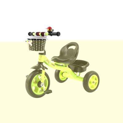 Imagen 2 del producto Triciclo Bicicleta 2 en 1 Metálico para Niños Verde