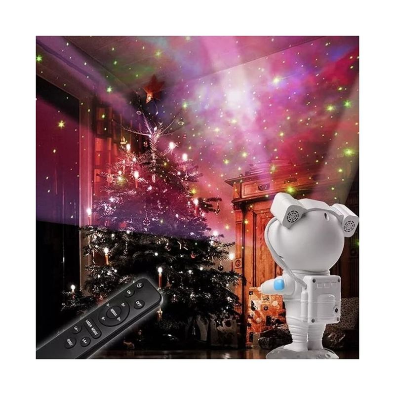 GENERICO - Proyector Astronauta Galaxia Estrellas Led Sonido