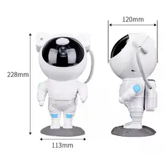 GENERICO - Astronauta Proyector Galaxia Estrellas Led Sonido