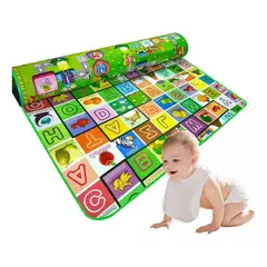 GENERICO - Alfombra Bebe Antigolpe Piso Goma Antigolpes Niños 180x140cm