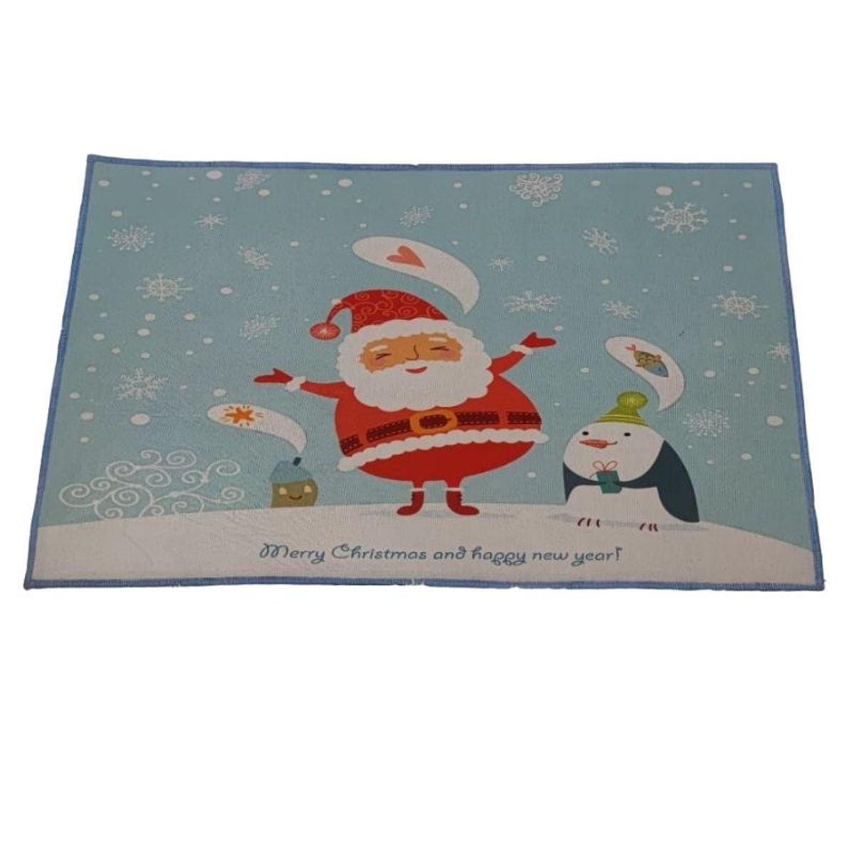 GENERICO - Set de alfombra para cocina Con bajada de Cama Navideña