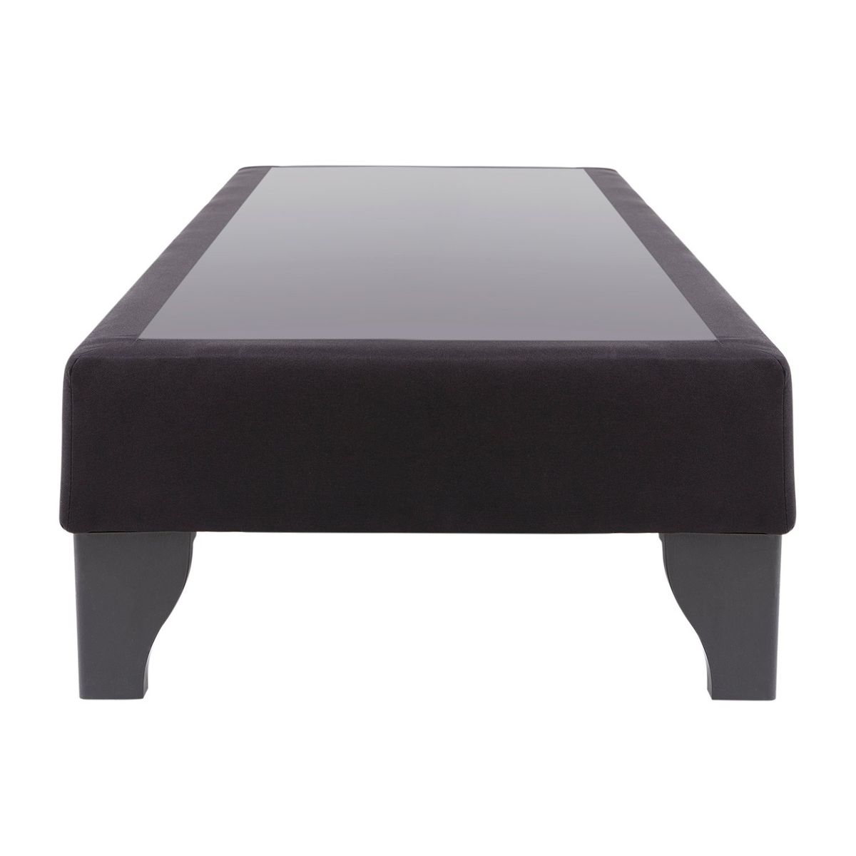 GENERICO - Base de cama Focus 1 plazas lino negro