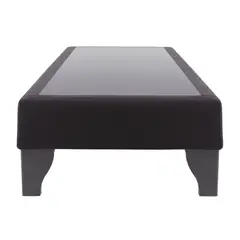 GENERICO - Base de cama Focus 1 plazas lino negro