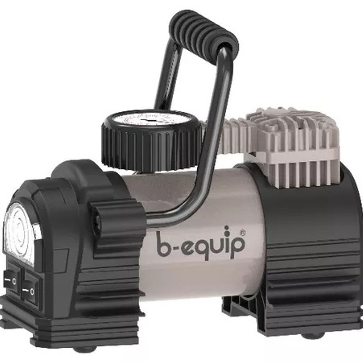 B EQUIP - Compresor De Aire Auto 12v De 1 Piston 100 Psi B-equip