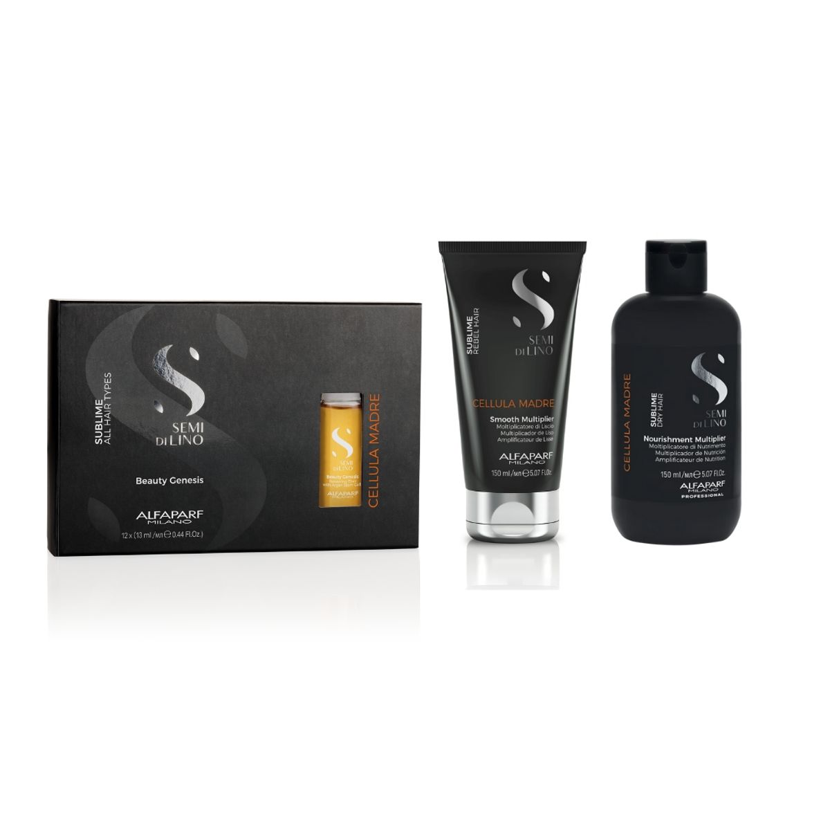 ALFAPARF MILANO - KIT CÉLULAS MADRE NUTRICIÓN- LISOS - AMPOLLAS ALFAPARF