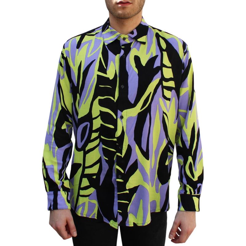AIMARA - Camisa Viscosa Estampada Zephyra ML