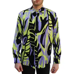 AIMARA - Camisa Viscosa Estampada Zephyra ML