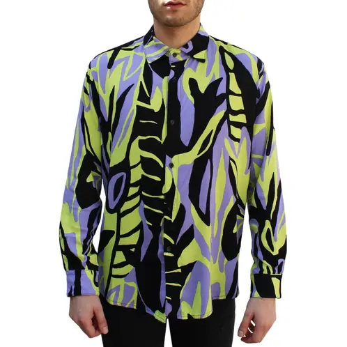 AIMARA - Camisa Viscosa Estampada Zephyra ML