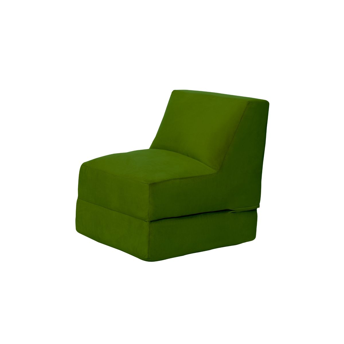 LATAM HOME - SOFA CAMA BARI TELA VELVET VERDE
