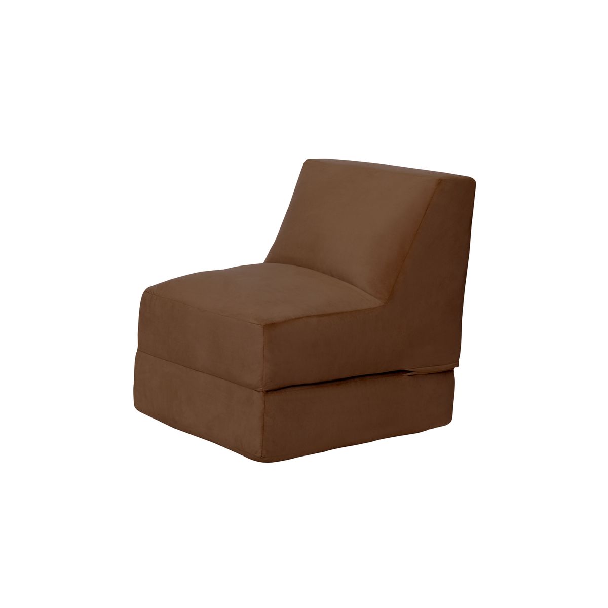 LATAM HOME - SOFA CAMA BARI TELA VELVET CHOCOLATE