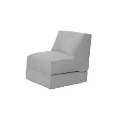 LATAM HOME - SOFA CAMA BARI TELA VELVET GRIS