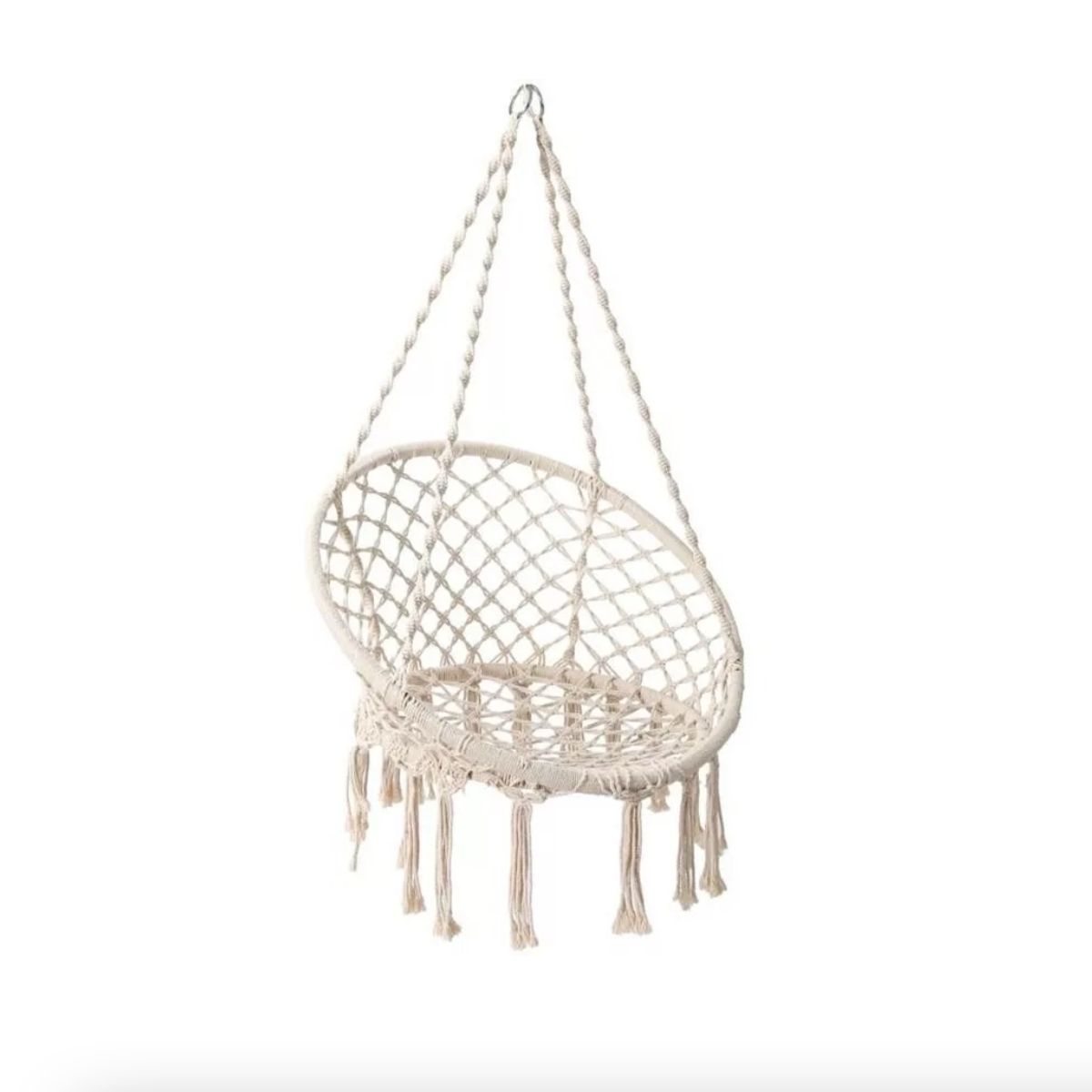GENERICO - Silla Colgante Terraza Columpio Hamaca Macrame